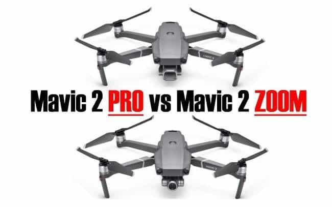 Mavic 2 Pro vs Zoom