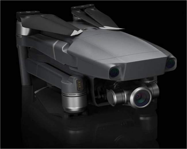 foldable design of the Mavic 2 Pro and Zoom